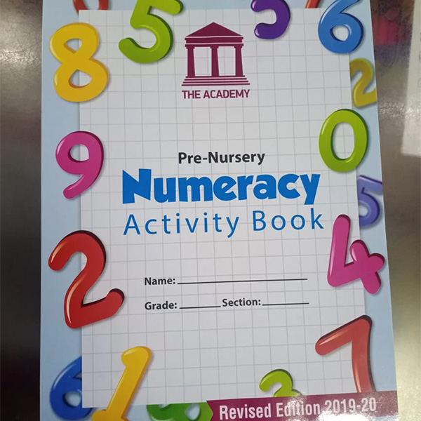 The Academy Numeracy Activity book NURSERY - Nursery - The Academy - Course Books