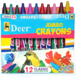 Deer Jumbo Crayons