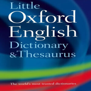 Little Oxford English Dictionary and Thesaurus - Class V - The Academy - Course Books - studypack.taleemihub.com