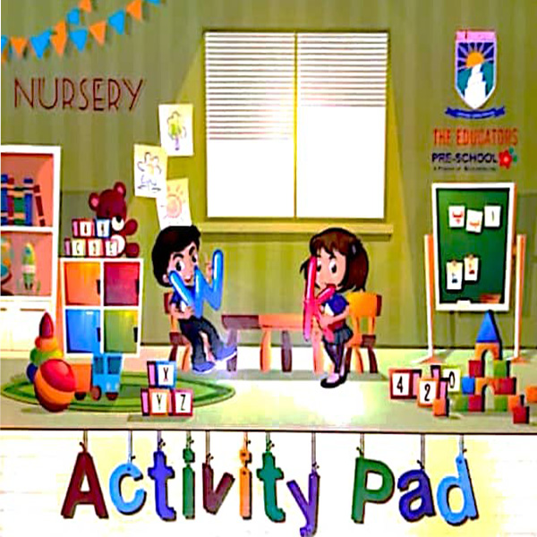 Activity pad - Tear Off Pad - Nursery Revised - Nursery - The Educators - Course Books - studypack.taleemihub.com