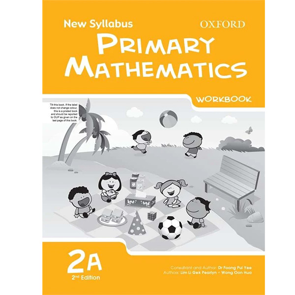 NEW SYLL PRI MATHS WB 2A (2nd Edition) - Class II - The Mama Parsi School - Course Books - studypack.taleemihub.com