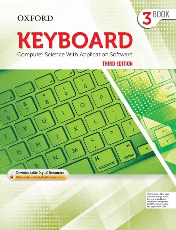 KEYBOARD: COMP SCI BK 3 3rd edi Dc - Class III – The fortune House School – Course Books - https://studypack.taleemihub.com/