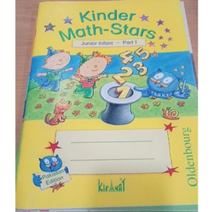 Kinder Math – Stars, Junior Infant part 1 - Beginners II - FGS School - Course Books - studypack.taleemihub.com