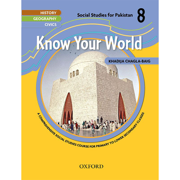 KNOW YOUR WORLD BOOK 8 - Class VIII - The Mama Parsi Girls School - Course Books - studypack.taleemihub.com