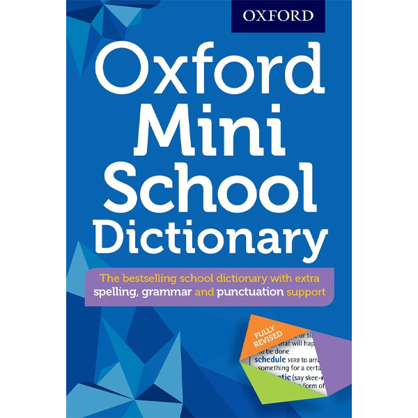 OXFORD MINI SCHOOL DICTIONARY (POCKET) - Class VII - The Fortune School - Couse Books - studypack.taleemihub.com