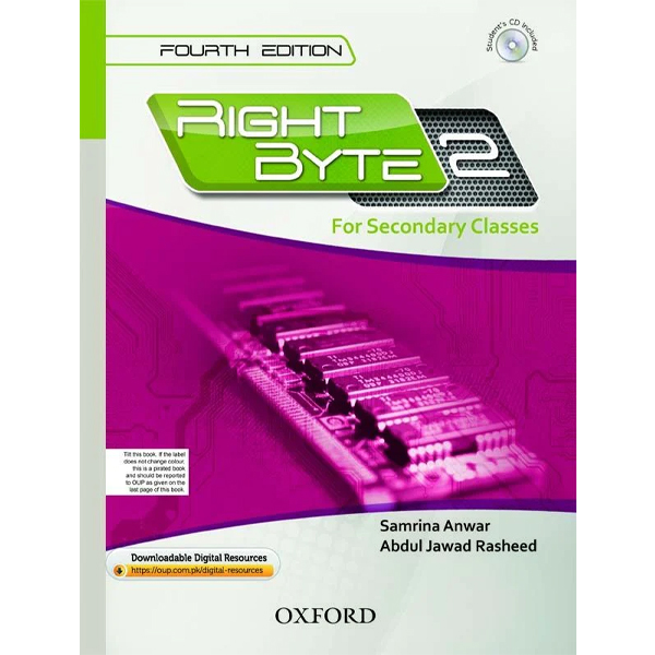 Right Byte Book 2 (Fourth Edition) - Class VII - The Mama Parsi School - Course Books- studypack.taleemihub.com