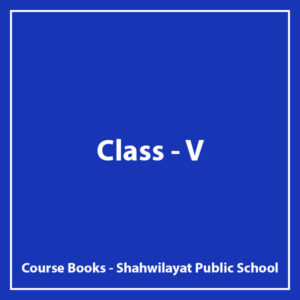 Class V - Shahwilayat Public School - Course Books