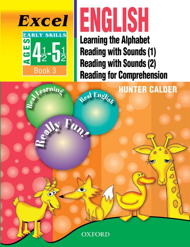 Based on the curriculum, the Excel Early Skills series covers a wide range of English topics to give children of pre-school and Year 1 a head start for the school years to come. The series offers a systematic and comprehensive programme of 10 books on English. A clear and easy-to-follow page design has been developed in the books with clear explanations. The activities in each book are divided into double pages. Each double page allows children to practise one particular skill many times. - studypack.taleemihub.com