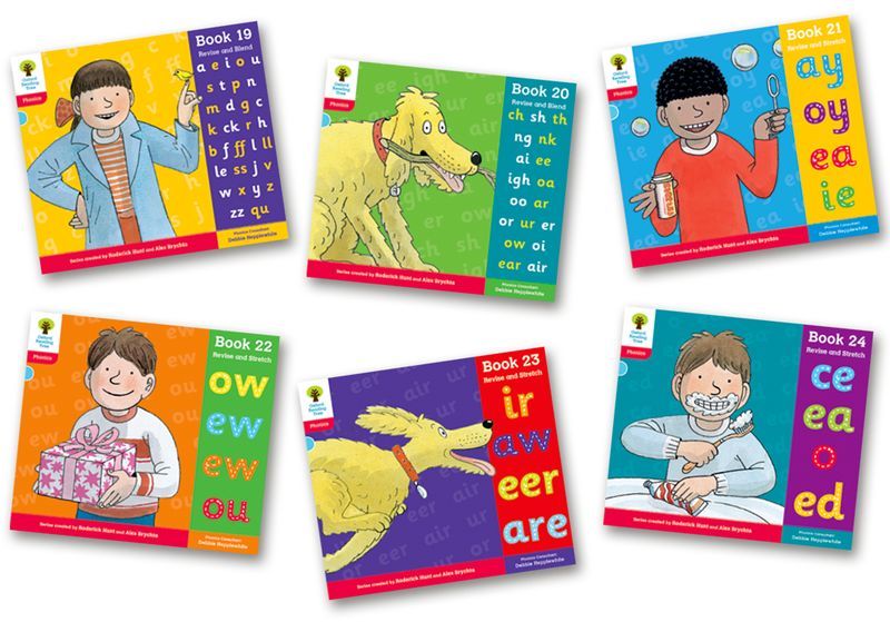Oxford Reading Tree: Level 4: Floppy's Phonics: Sounds and Letters: Pack of 6 - studypack.taleemihub.com