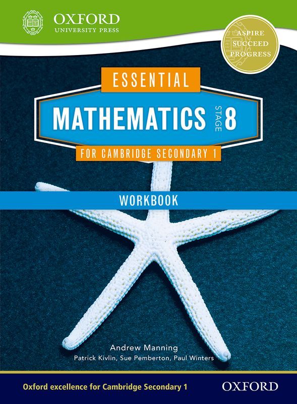Essential Mathematics for Cambridge Secondary 1 Stage 8 Workbook-studypack.com