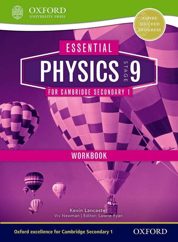 Essential Physics for Cambridge Lower Secondary Stage 9 Workbook-studypack.com
