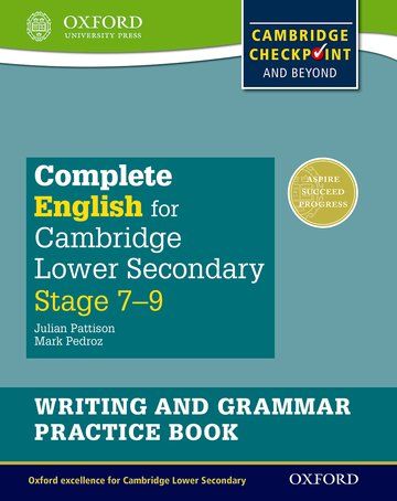 Complete English for Cambridge Lower Secondary Writing and Grammar Practice Book (First Edition)-studypack.com