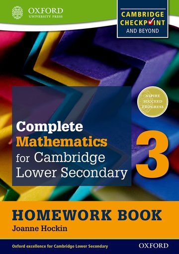 Complete Mathematics for Cambridge Lower Secondary Homework Book 3 (Pack of 15)-studypack.com