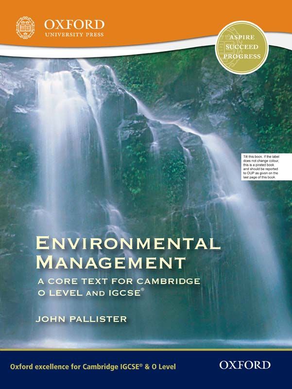 Environmental Management A Core Text for O Level and IGCSE®-studypack.com