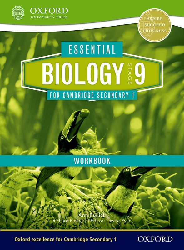 Essential Biology for Cambridge Secondary 1 Stage 9 Workbook-studypack.com