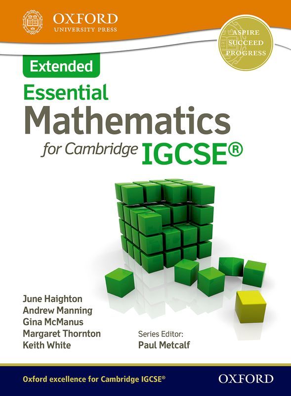 Mathematics for Cambridge IGCSE Extended 2-studypack.com