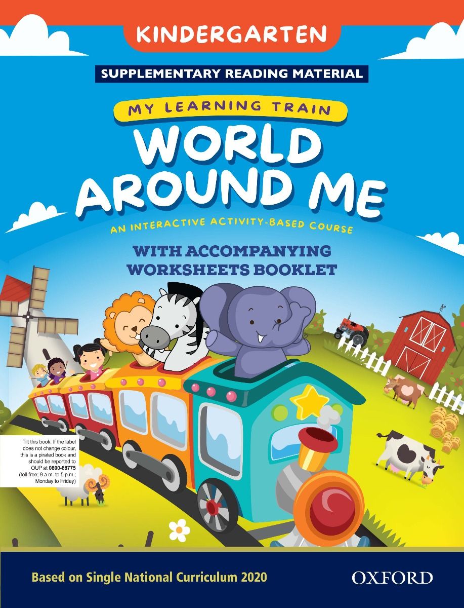 My Learning Train World Around Me Kindergarten Book-studypack.taleemihub.com