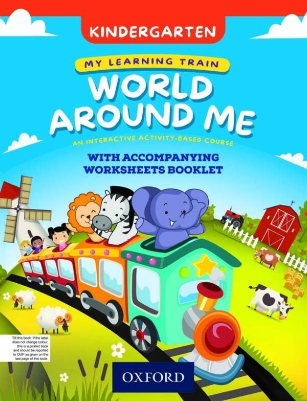 My Learning Train World Around Me Kindergarten Book-studypack