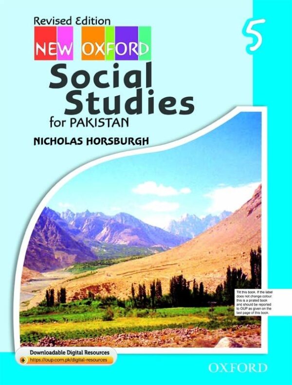 New Oxford Social Studies for Pakistan Book 5 with Digital Content-studypack.com