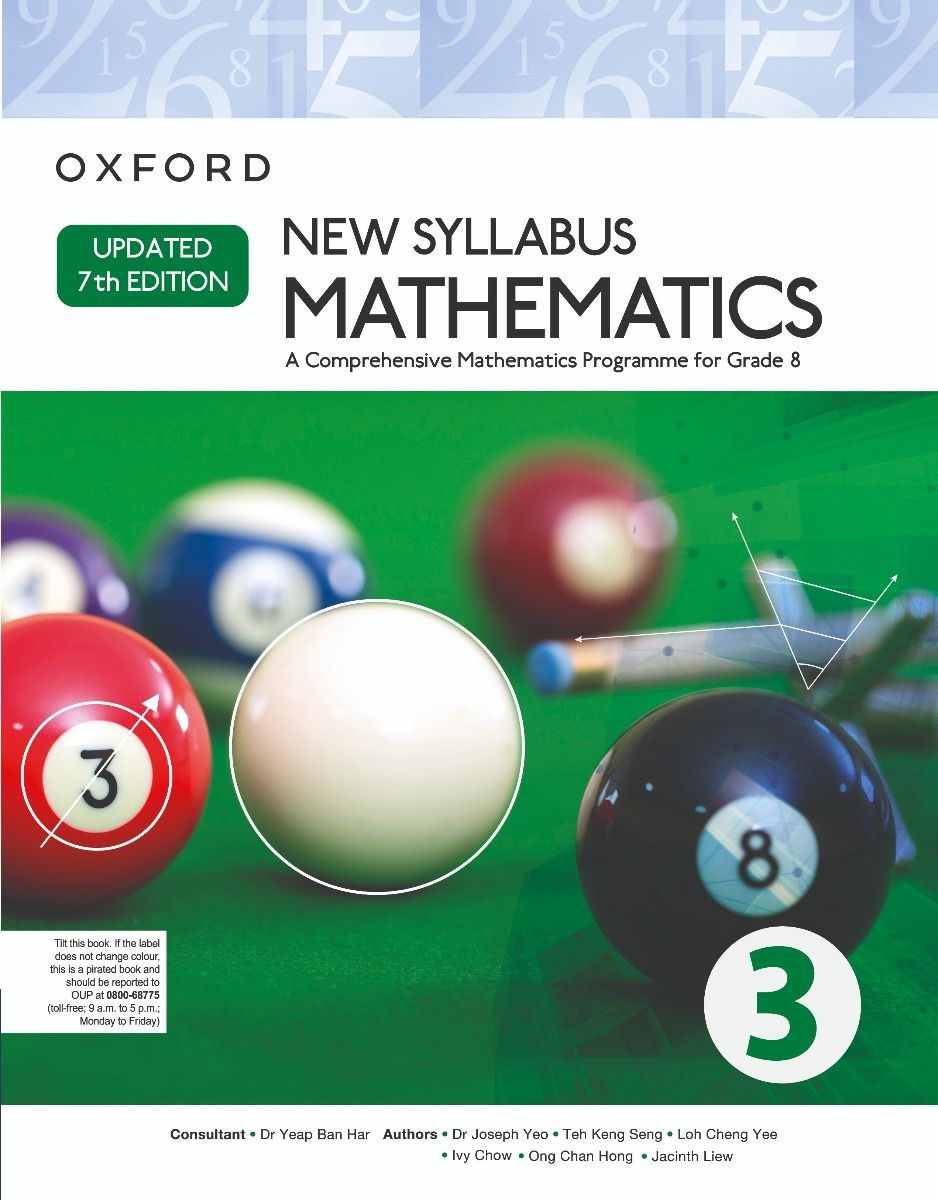 New Syllabus Mathematics Book 3 Updated 7th Edition-studypack.com