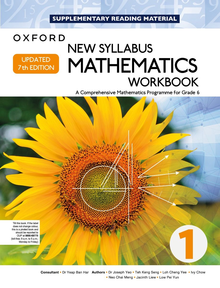 New Syllabus Mathematics Workbook 1 Updated 7th Edition-studypack.com