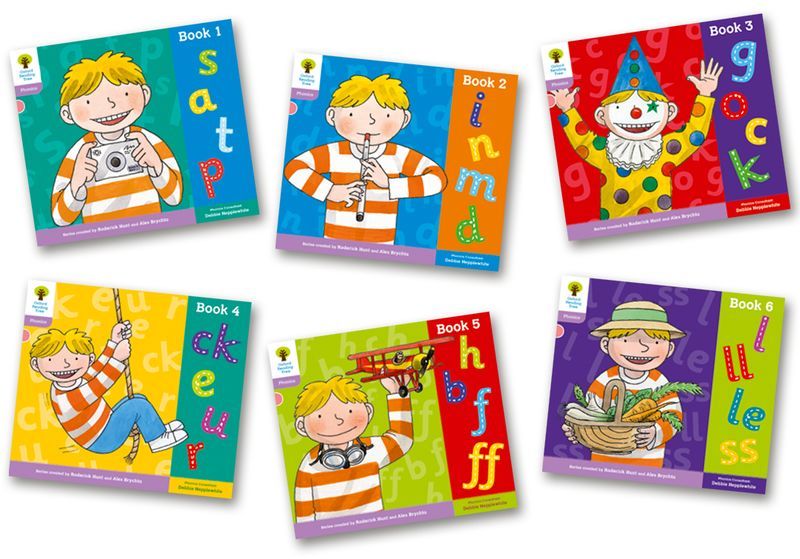 Oxford Reading Tree: Level 1+: Floppy's Phonics: Sounds and Letters: Pack of 6-studypack.taleemihub.com