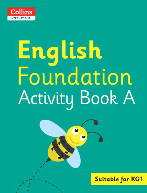 Collins International English Foundation Activity Book A - Nursery - Generation's - Course Books - studypack.taleemihub.com