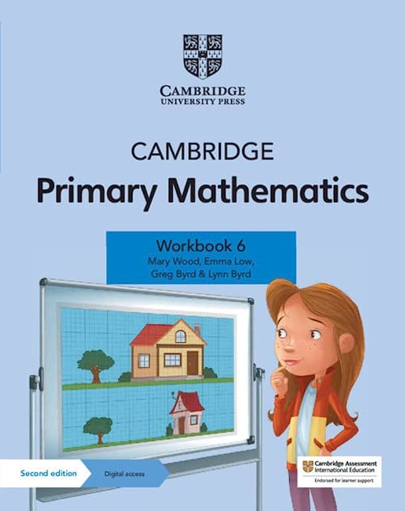 Cambridge Primary Mathematics Workbook 6 with Digital Access (1 Year) - Class Vi - Generation's - Course Books - studypack.taleemihub.com