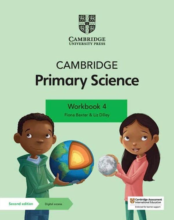 Cambridge Primary Science Workbook 4 with Digital Access (1 Year) - Grade IV - Generation's - Course Books - studypack.taleemihub.com