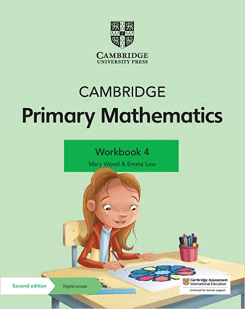 Cambridge Primary Mathematics Workbook 4 - 2nd Edition (Digital Access) - CUP - Grade IV - Generation's - Course Books - studypack.taleemihub.com