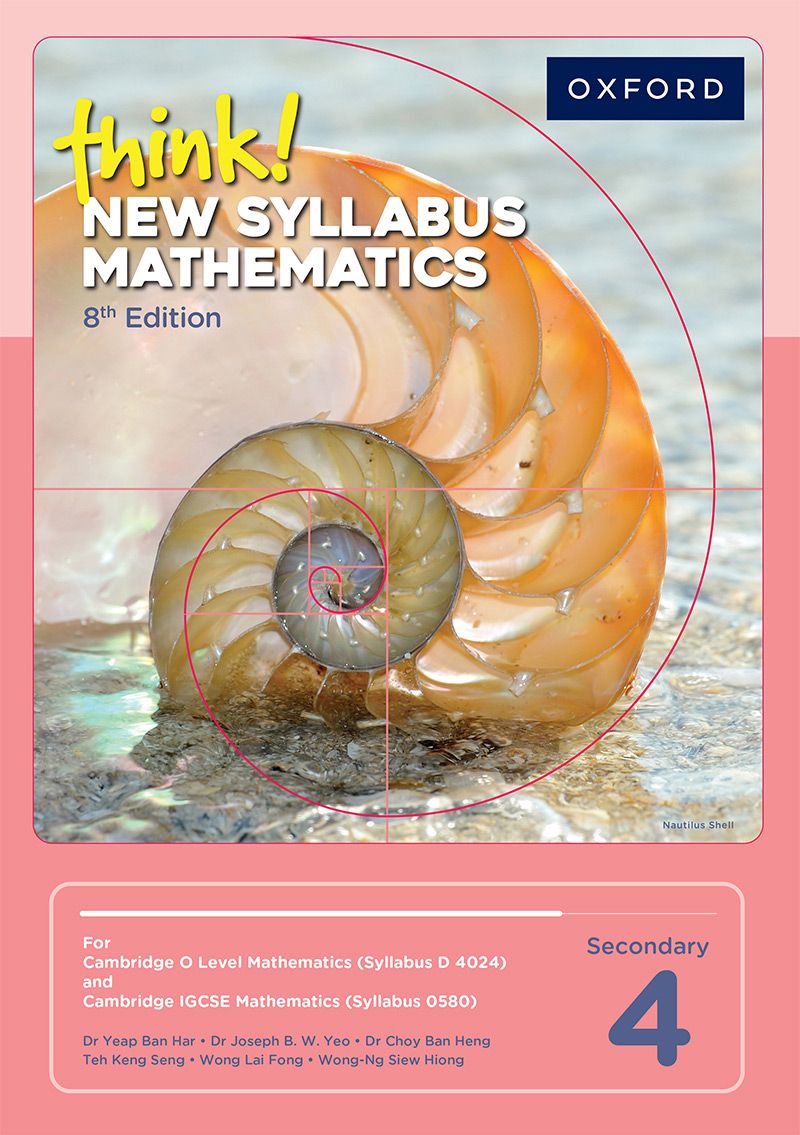 think! New Syllabus Mathematics 4 (8th edition)-studypack.taleemihub.com
